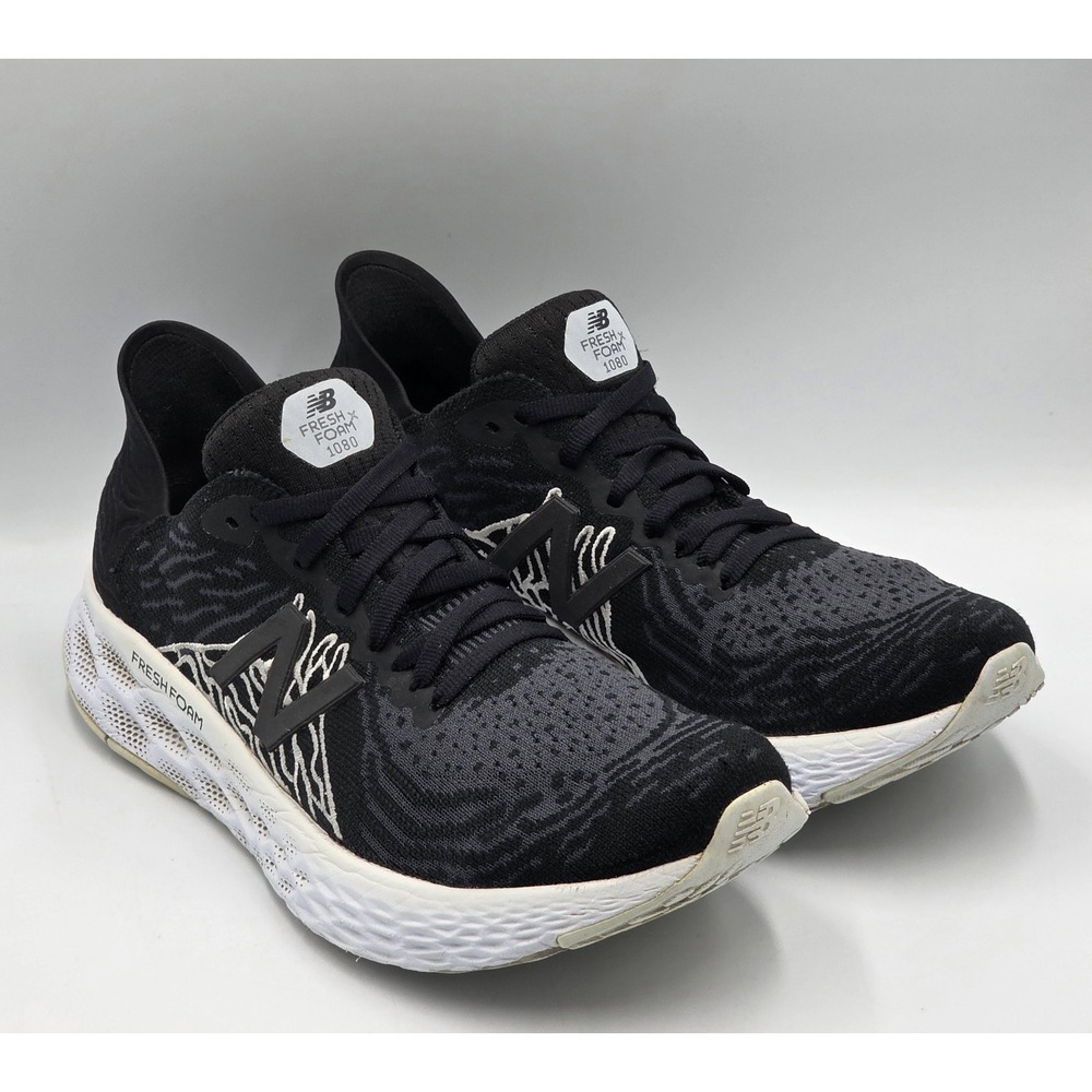 New Balance Fresh Foam 1080v10 Women's 9 Black Outerspace Running Shoes W1080K10